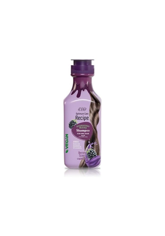 Eva Optimum Care Recipe Hydrating Blend Shampoo with Berries for Dry Hair, 350 ml - Image 1